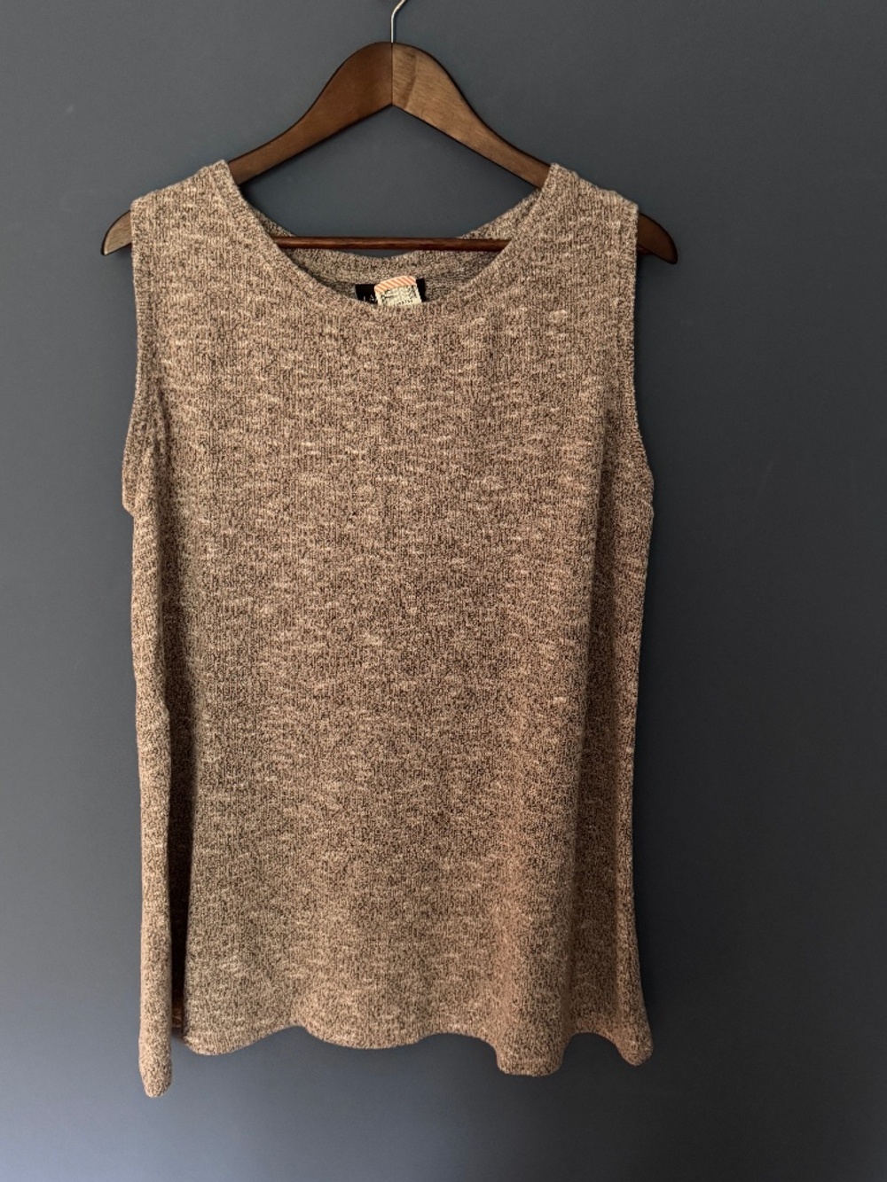 LANE BRYANT SWEATER TANK METALLIC 18/20